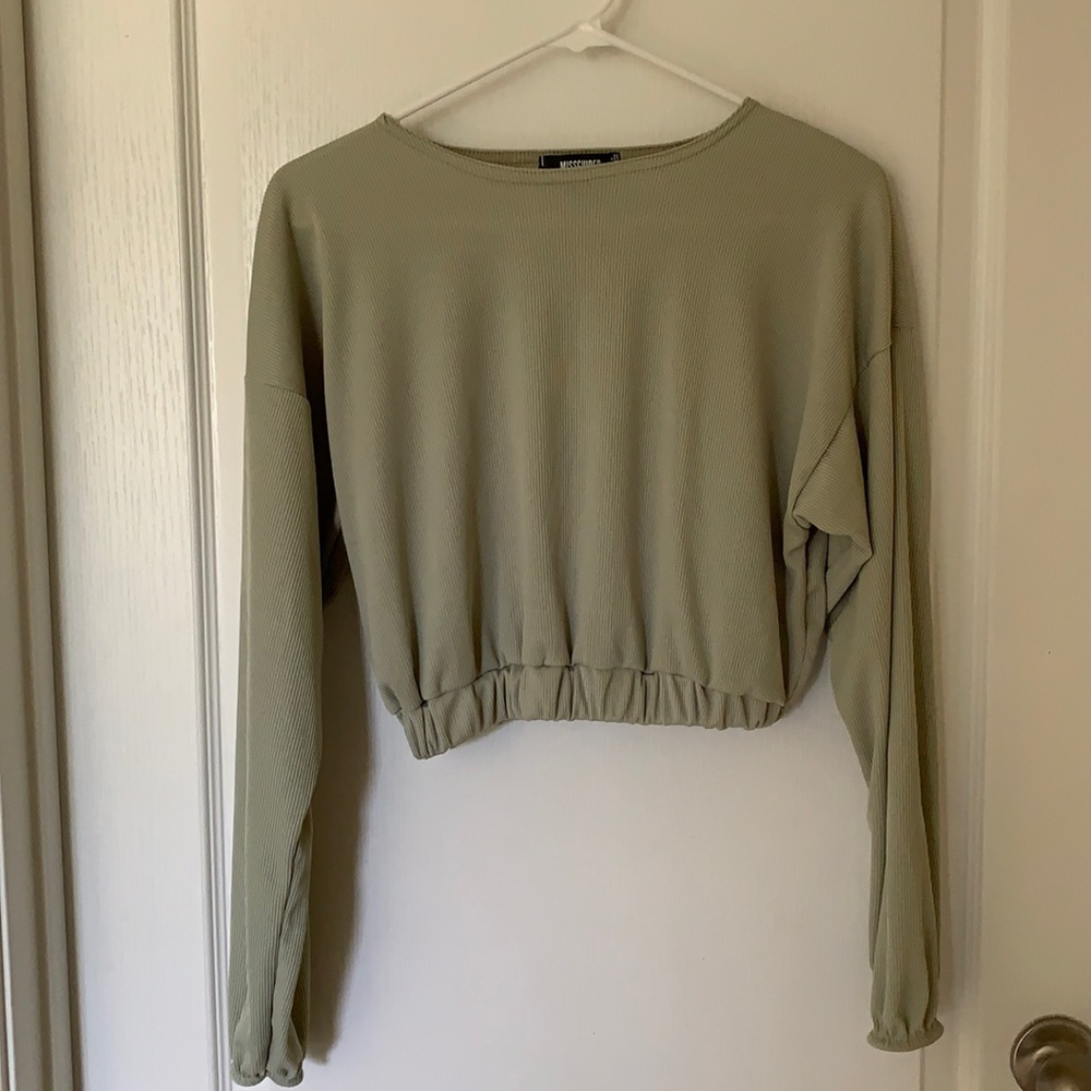 Ribbed Long Sleeve Shirt